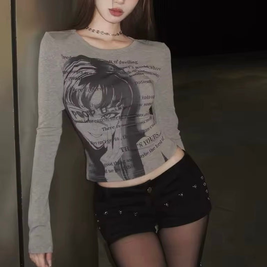 Hinada Graphic Top