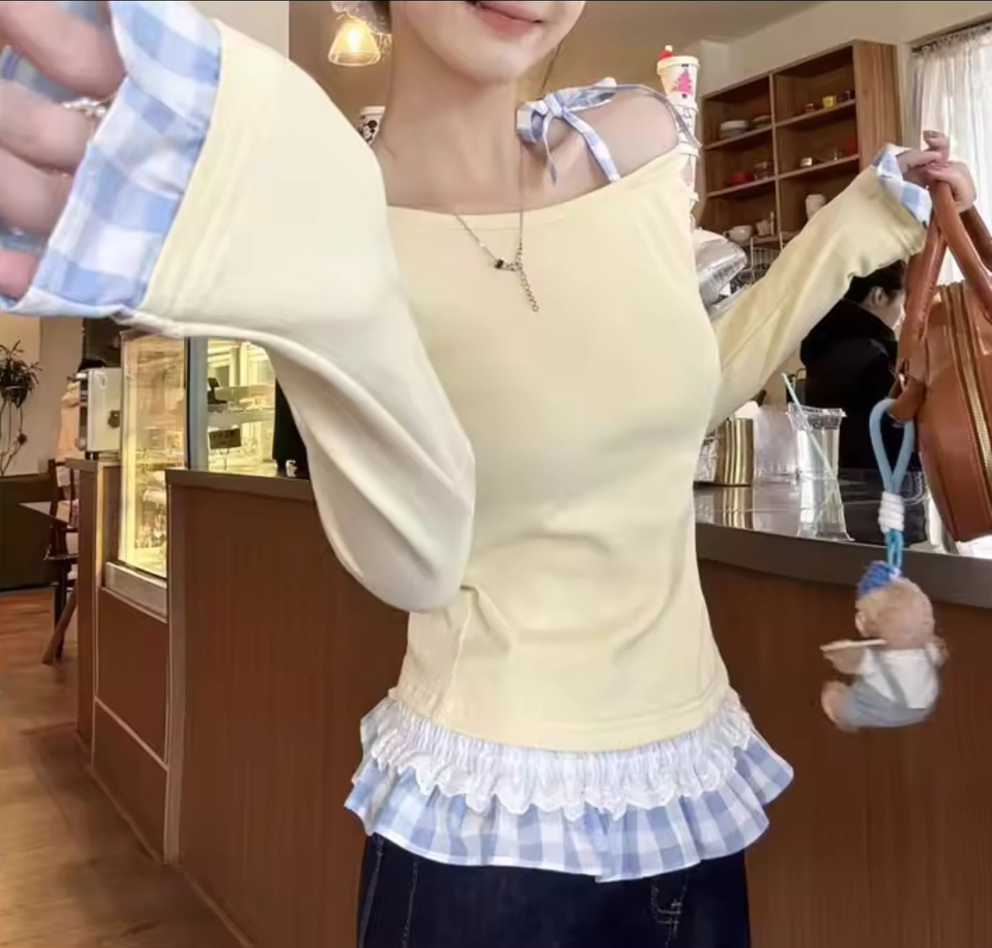 Frilly Layered Top