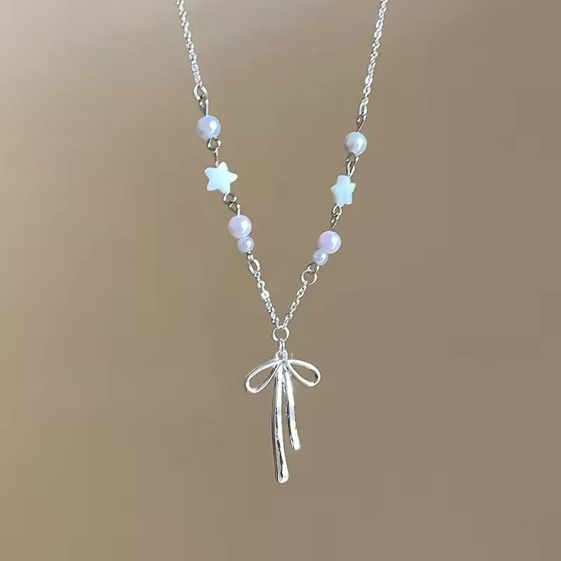 Coquette Bow Necklace