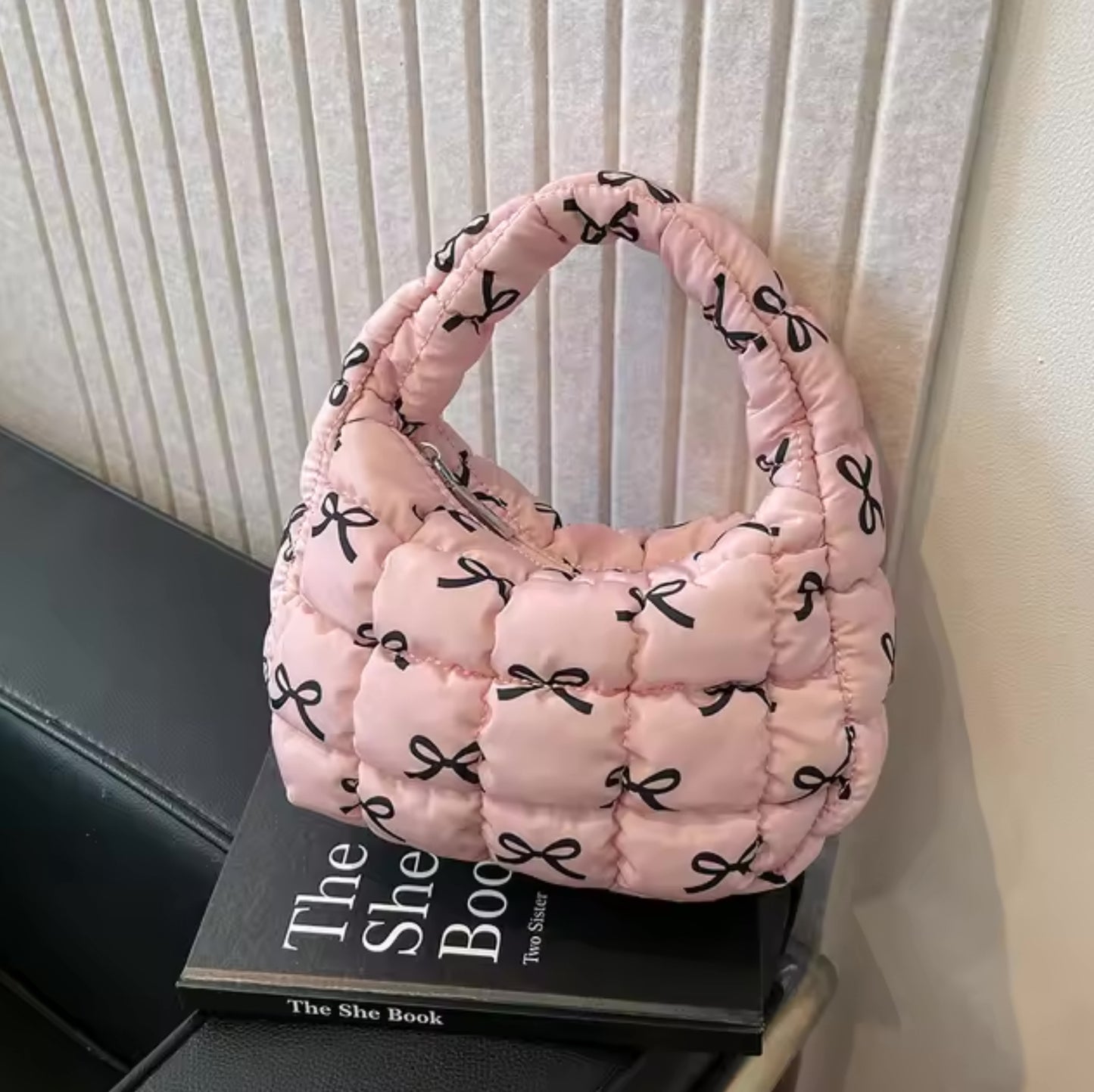 Quilted Bow Bag