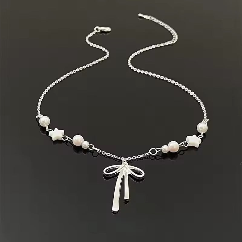 Coquette Bow Necklace