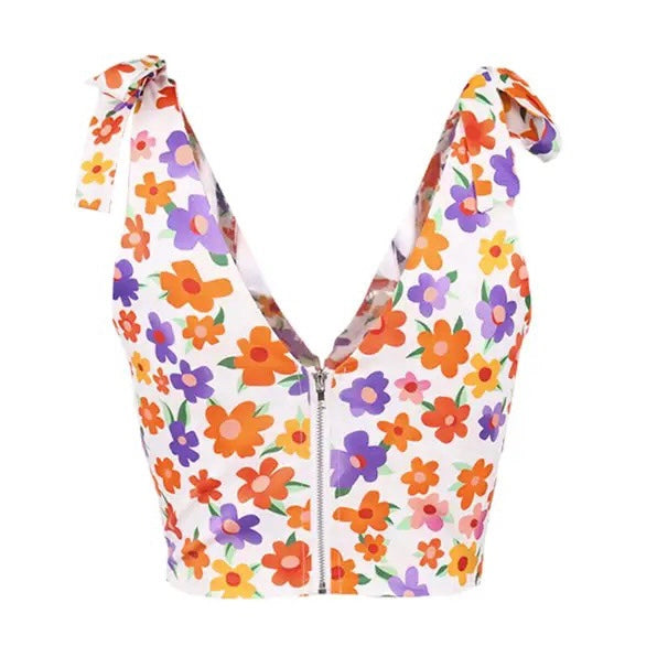 Floral Corset Blouse