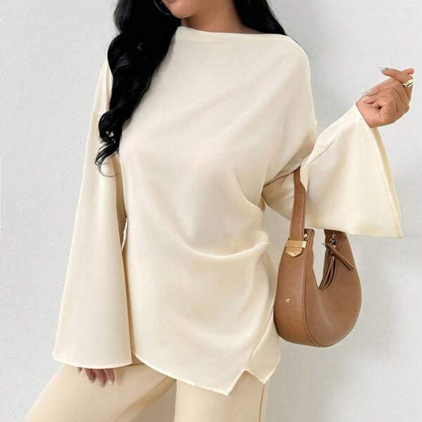 Modest Asymmetrical Blouse