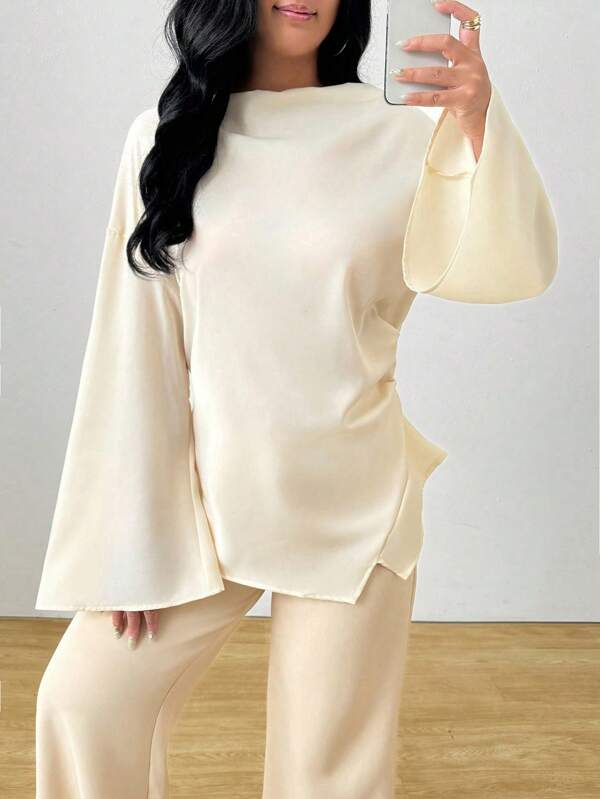 Modest Asymmetrical Blouse