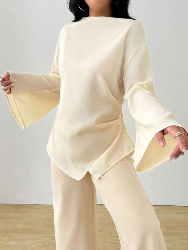 Modest Asymmetrical Blouse