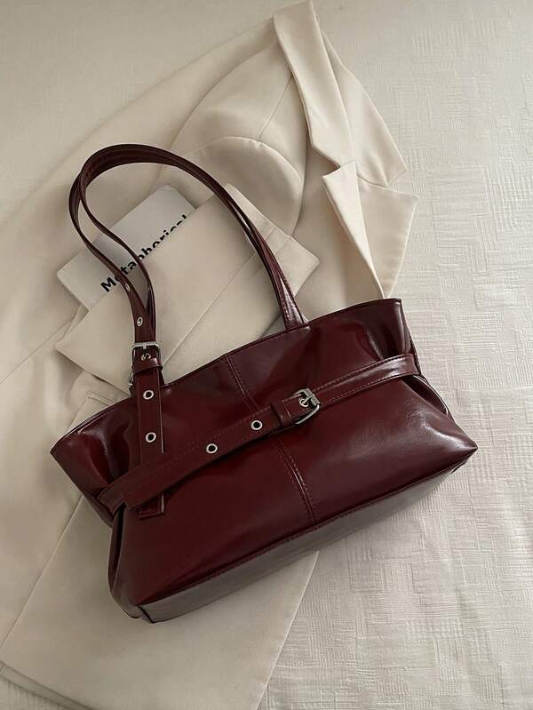 Cherry Patent Bag