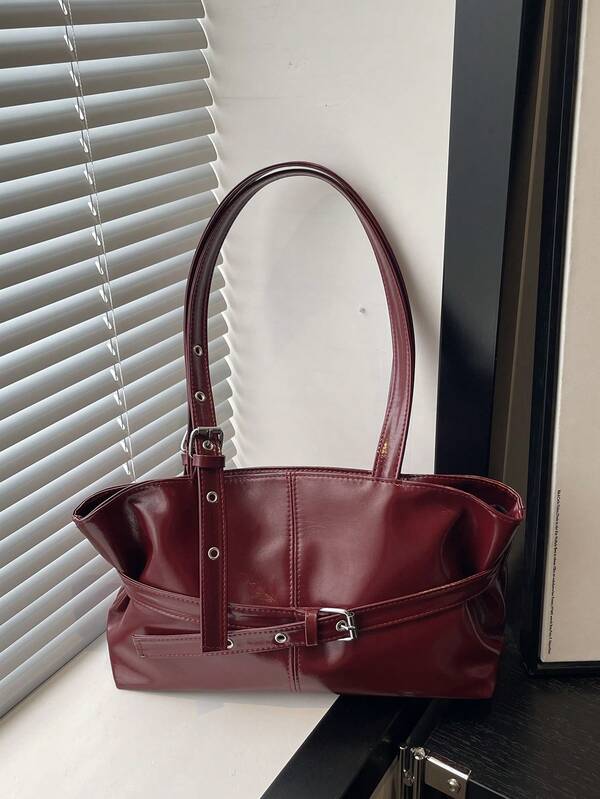 Cherry Patent Bag