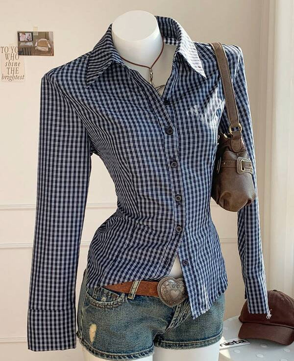 Corset Button Down Top