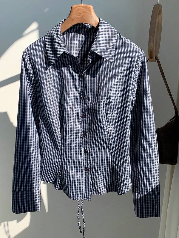 Corset Button Down Top