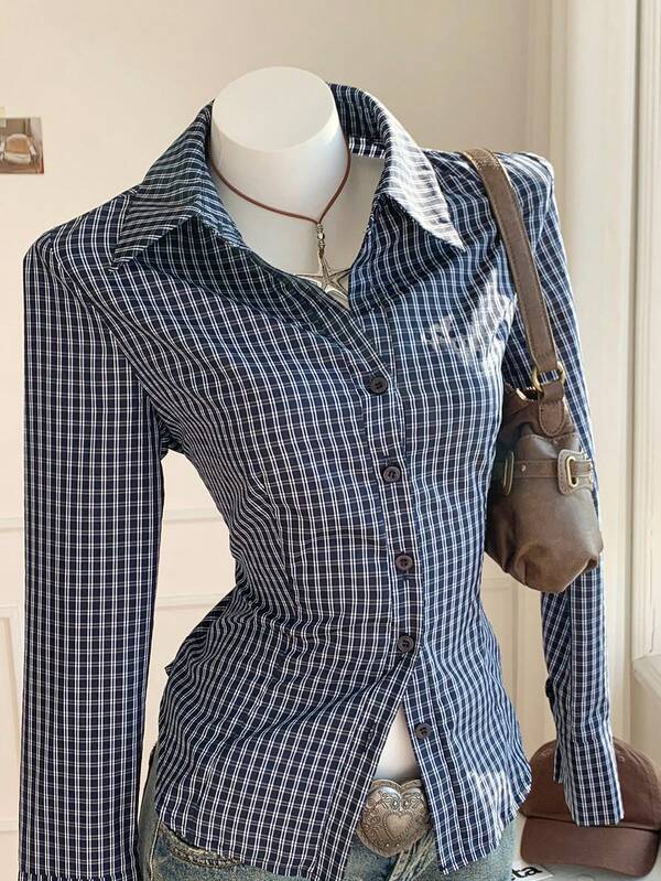 Corset Button Down Top