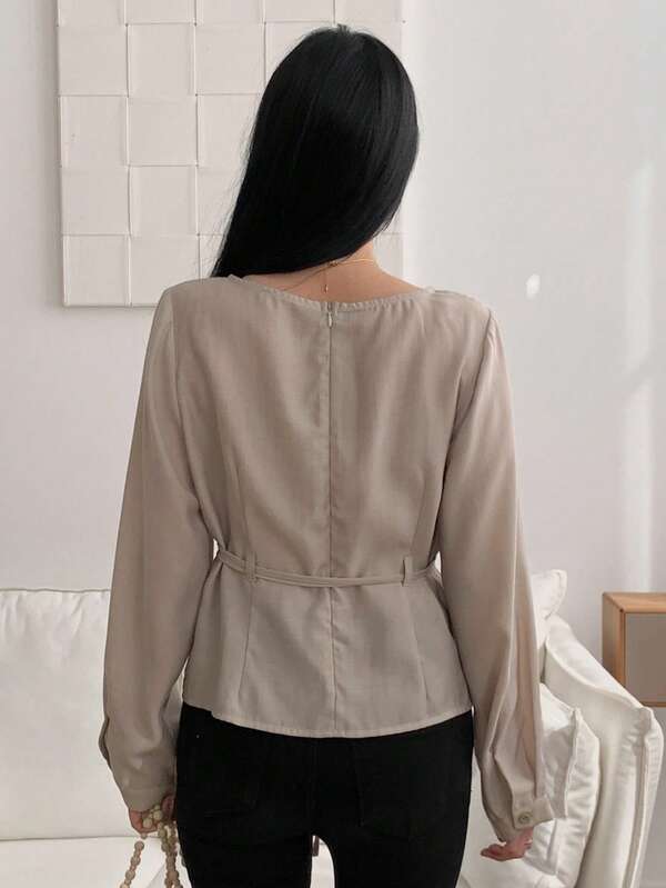 Khaki Dreams Blouse