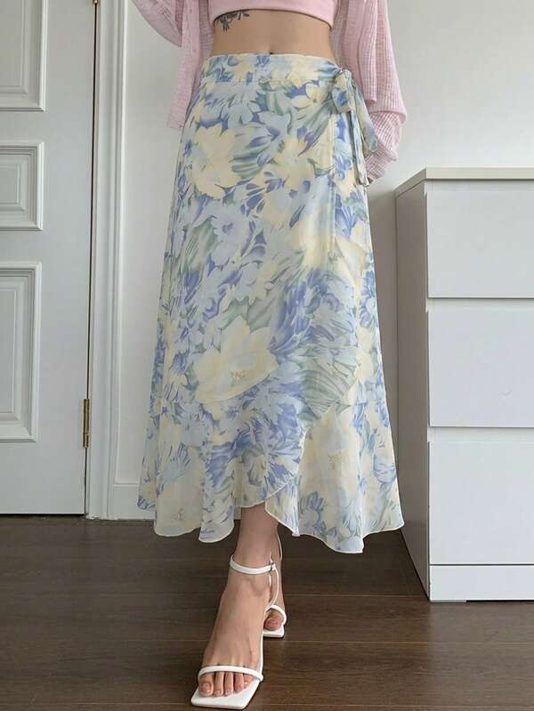 Chiffon Wrap Skirt
