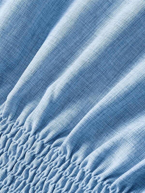 Dahlia Top - Blue