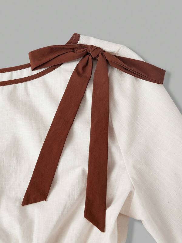 Dahlia Top - White