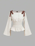 Dahlia Top - White
