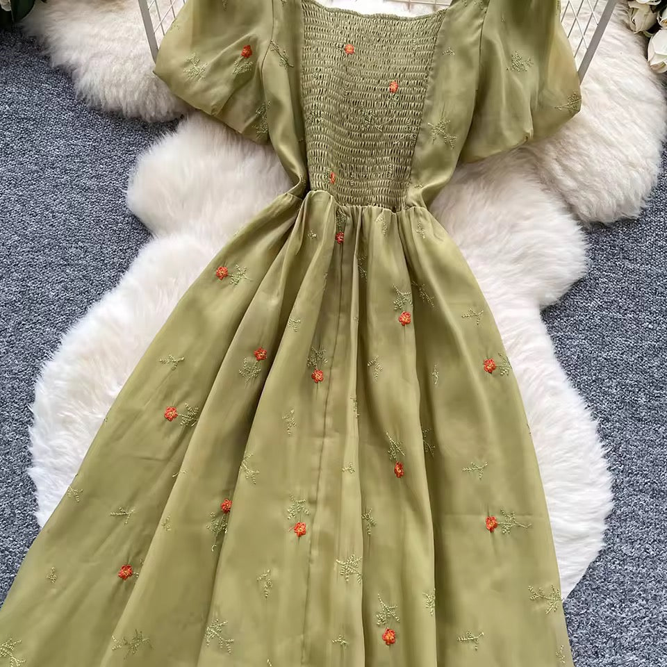 Woodland Fantasy Midi Dress