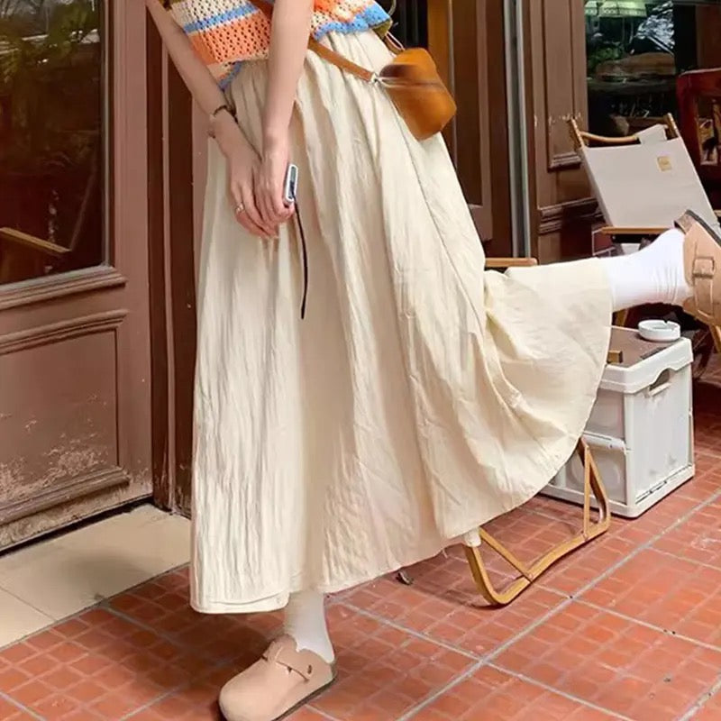 Summer Basic Pocket Skirt