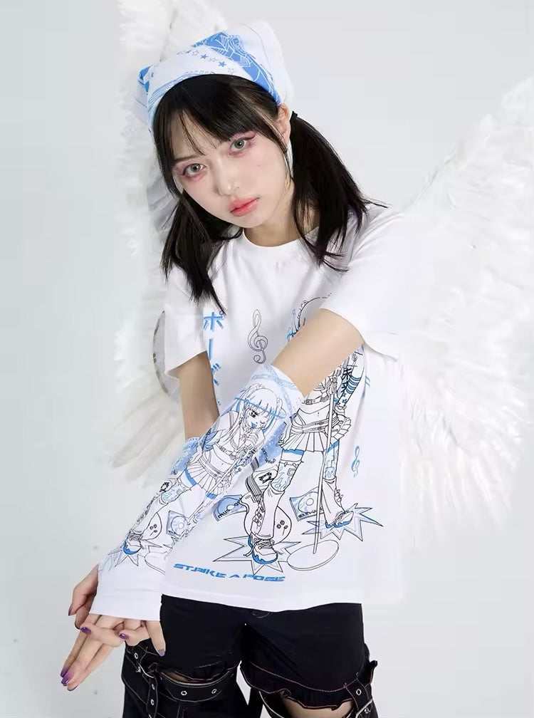Angel Graphic Top