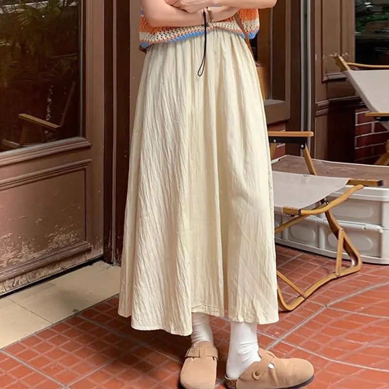 Summer Basic Pocket Skirt