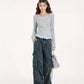 Faux layer Coquette Top