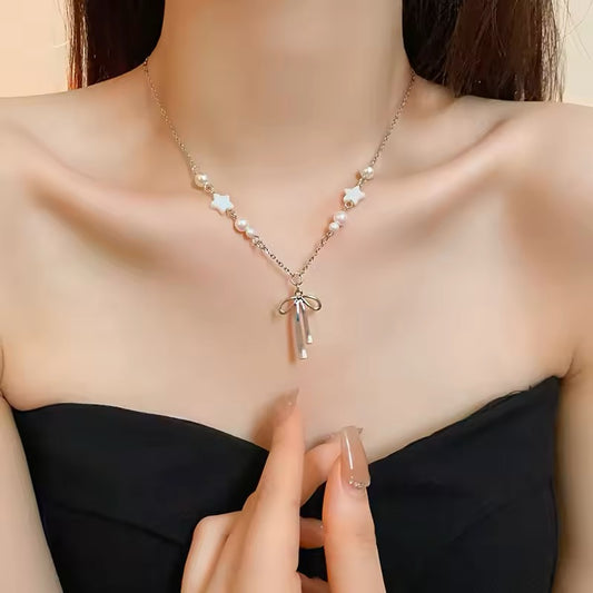 Coquette Bow Necklace