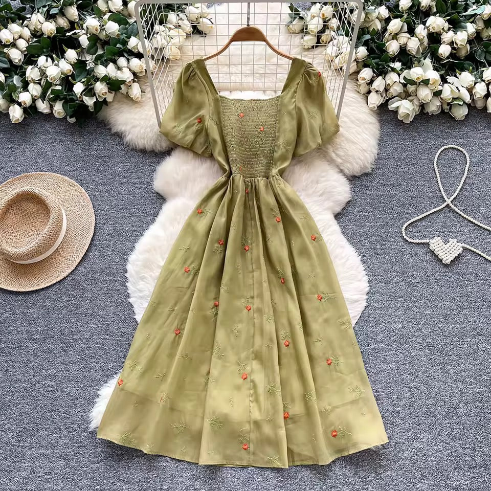 Woodland Fantasy Midi Dress