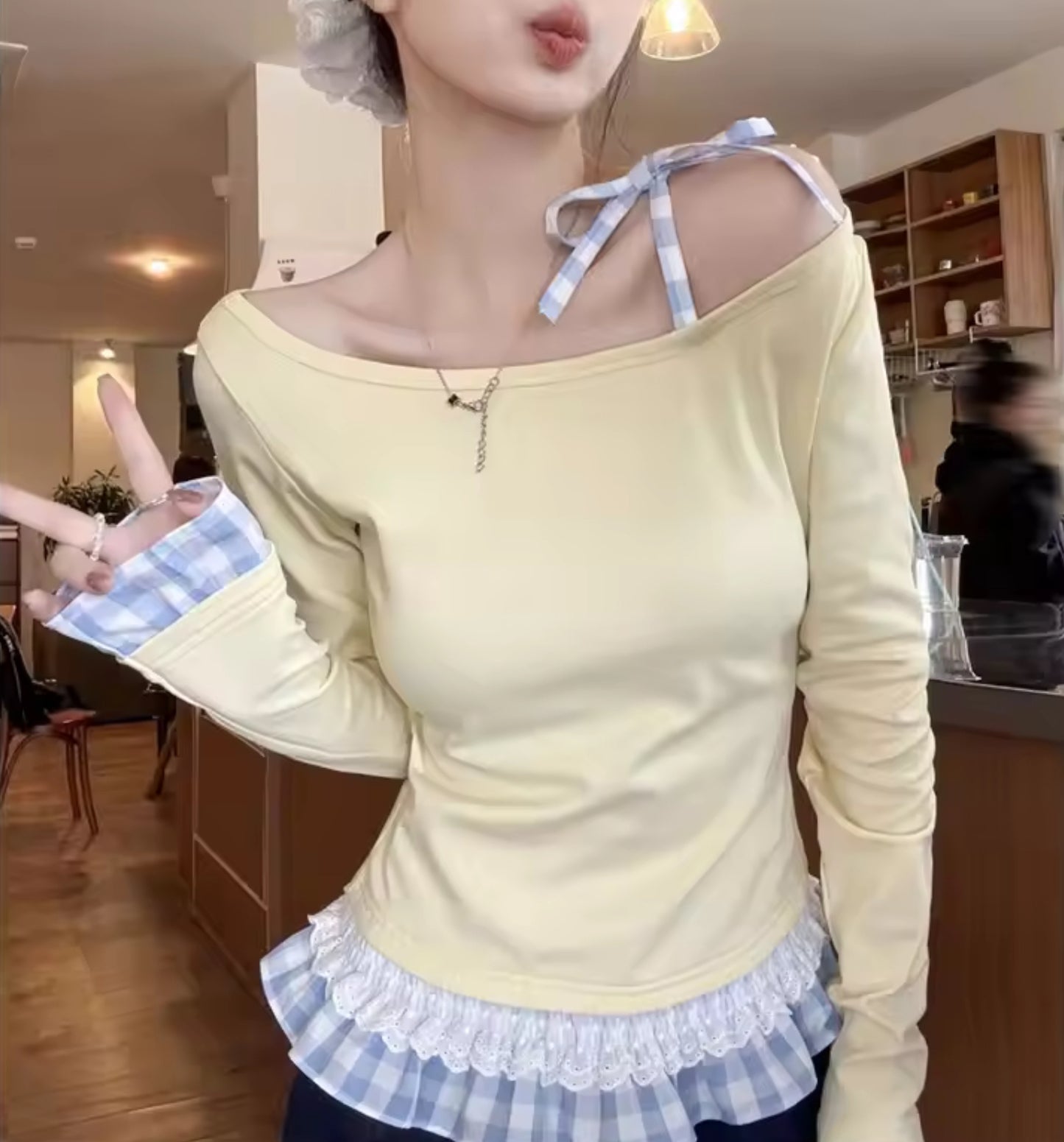 Frilly Layered Top