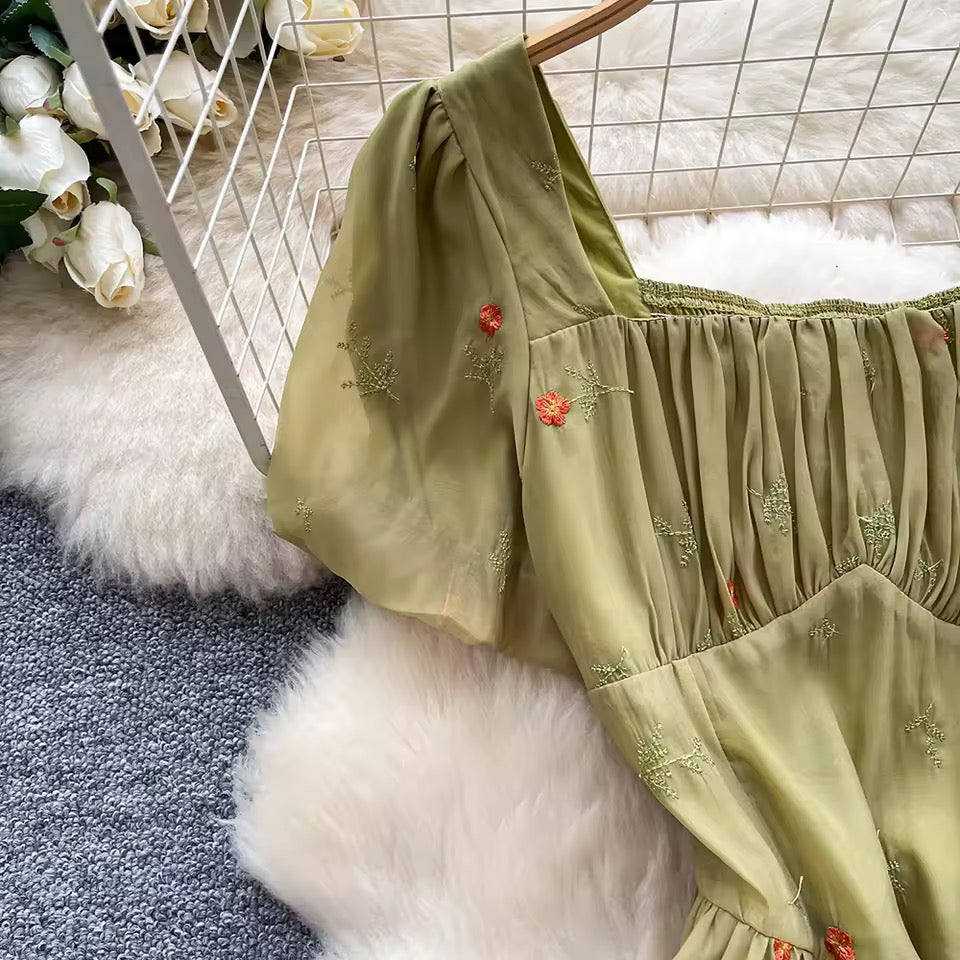 Woodland Fantasy Midi Dress