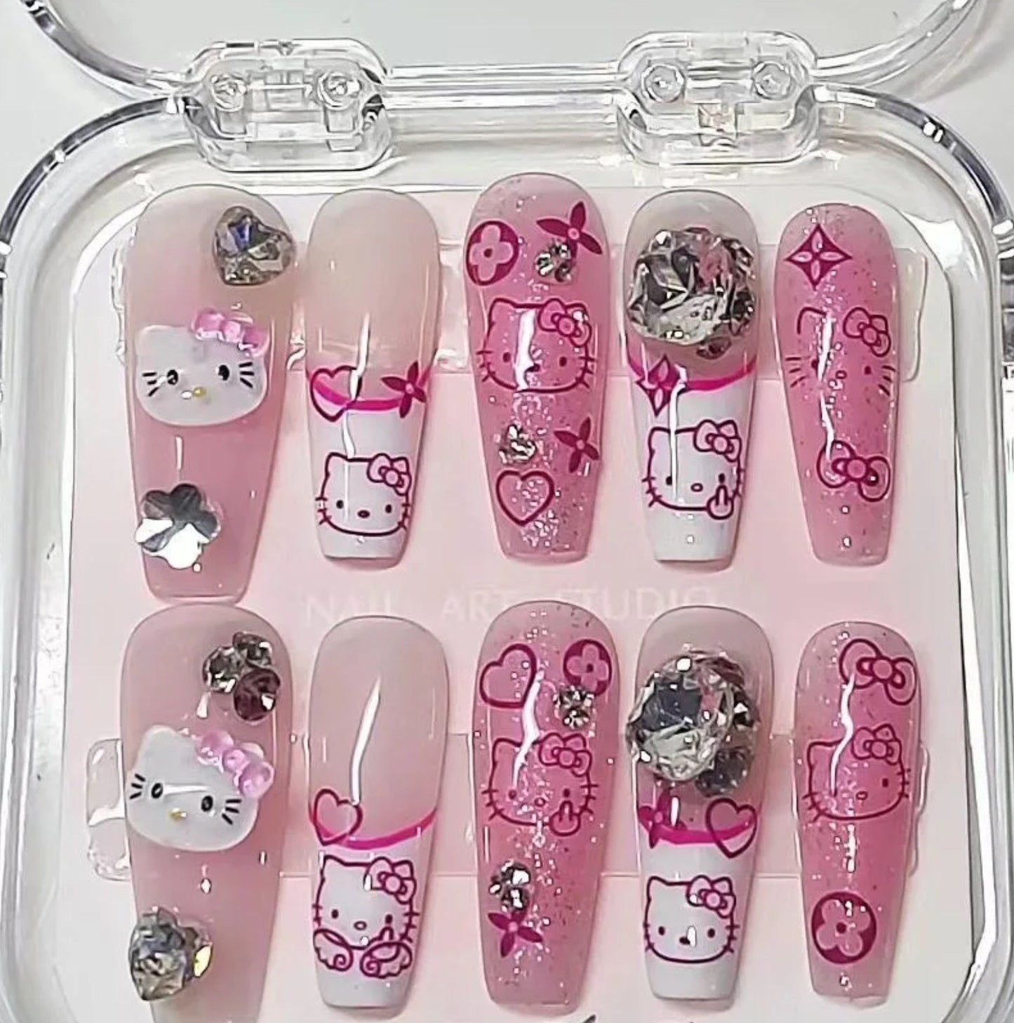 Sanrio Bejewelled Nail Set
