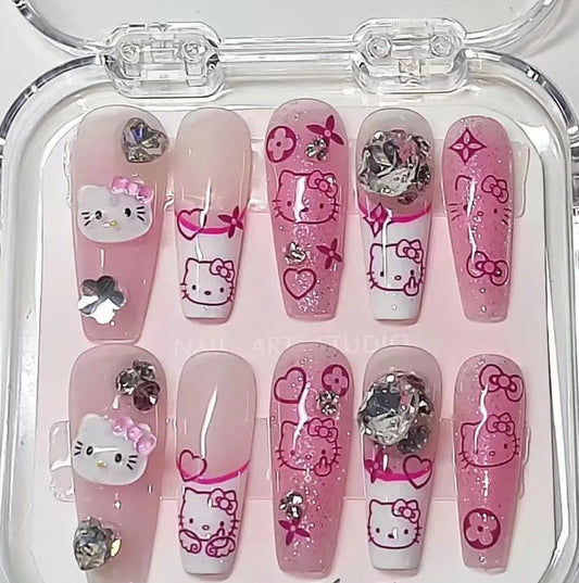 Sanrio Bejewelled Nail Set