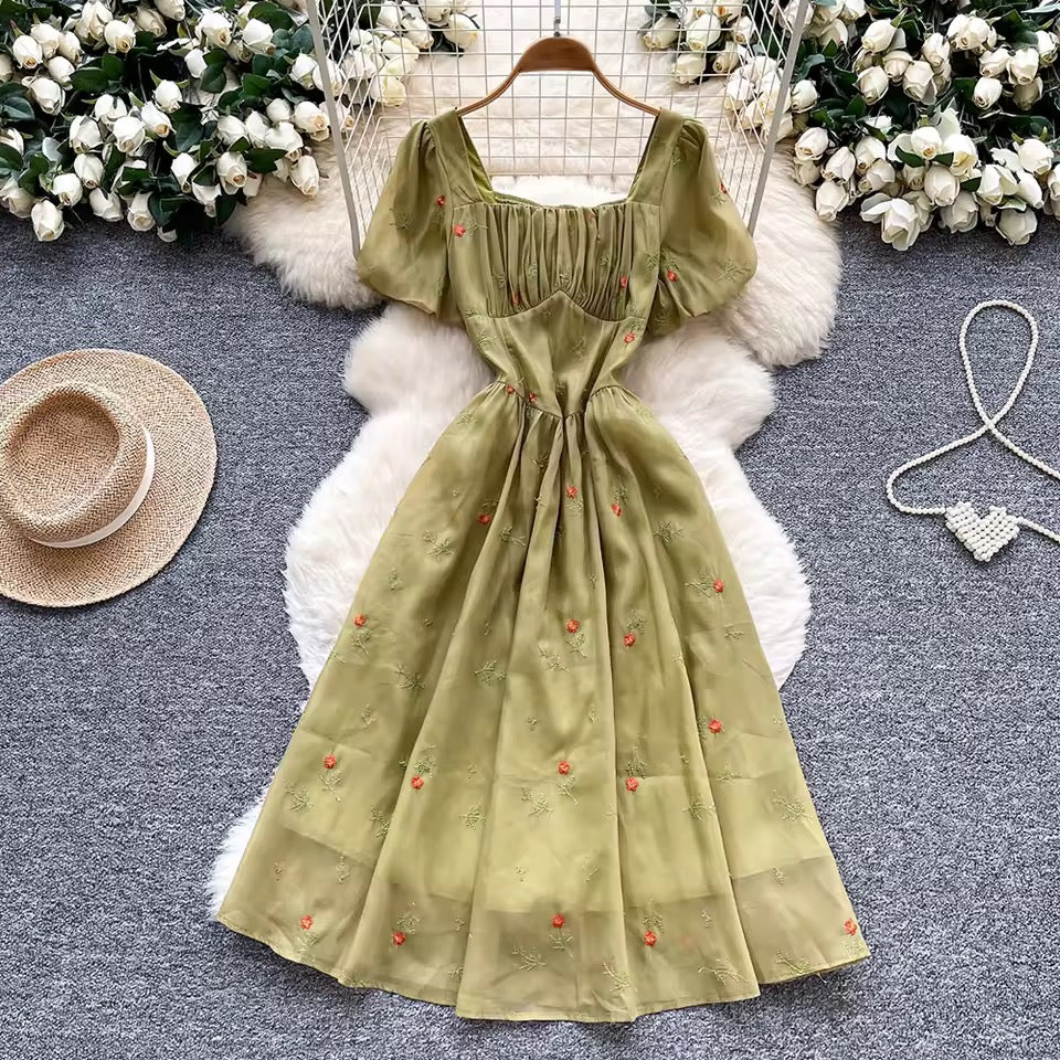 Woodland Fantasy Midi Dress