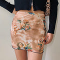 Angel Mesh Mini Skirt